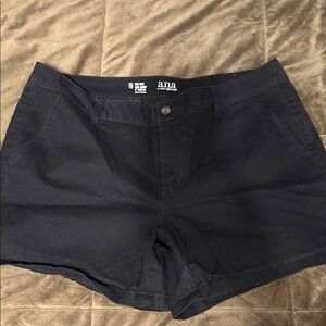 a.n.a Women's Black Casual Shorts